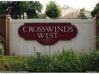 22158 Edgewater, Unit 180 Novi, MI 48375 - Photo 1 of 21 Crosswinds sign