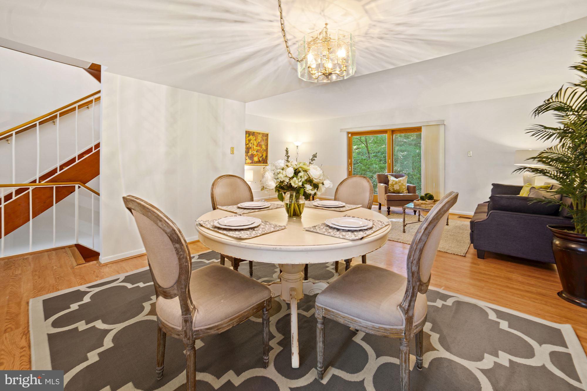 9205 Three Oaks Drive Silver Spring, MD 20901 - Photo 8 of 30 Dinning room open to living/family room