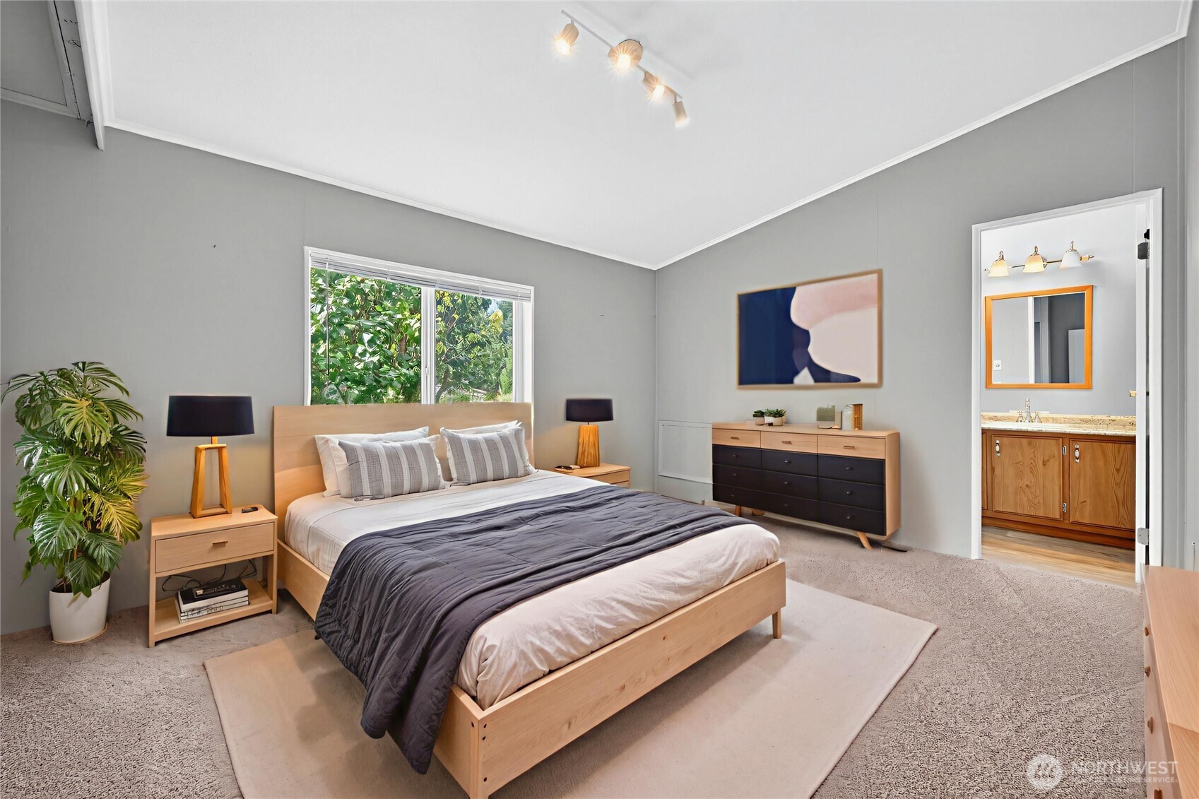 23825 15th Avenue Southeast, Unit 93 Bothell, WA 98021 - Photo 6 of 34 a bedroom with a bed furniture and a window