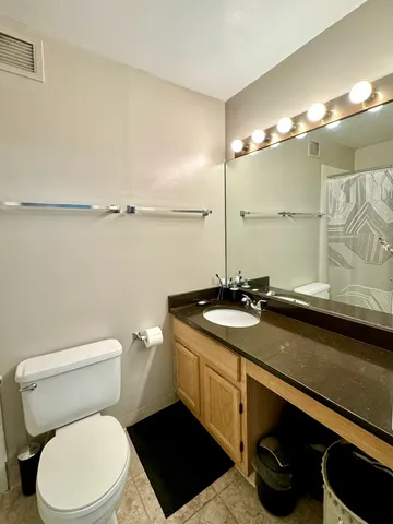 a view of city from balcony