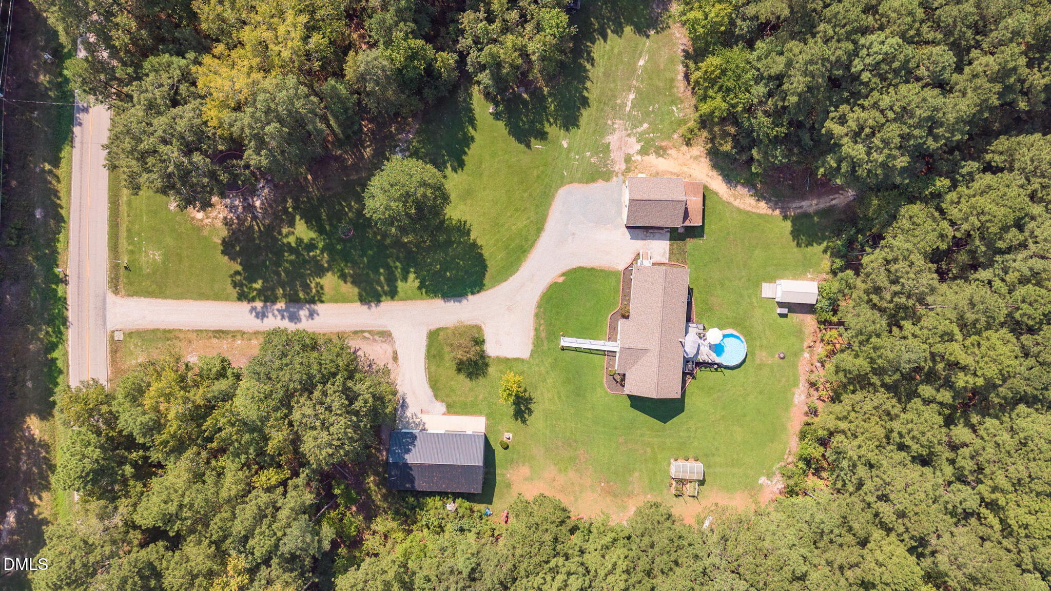 705 Thanksgiving Fire Road Selma, NC 27576 - Photo 32 of 41 Aerial View