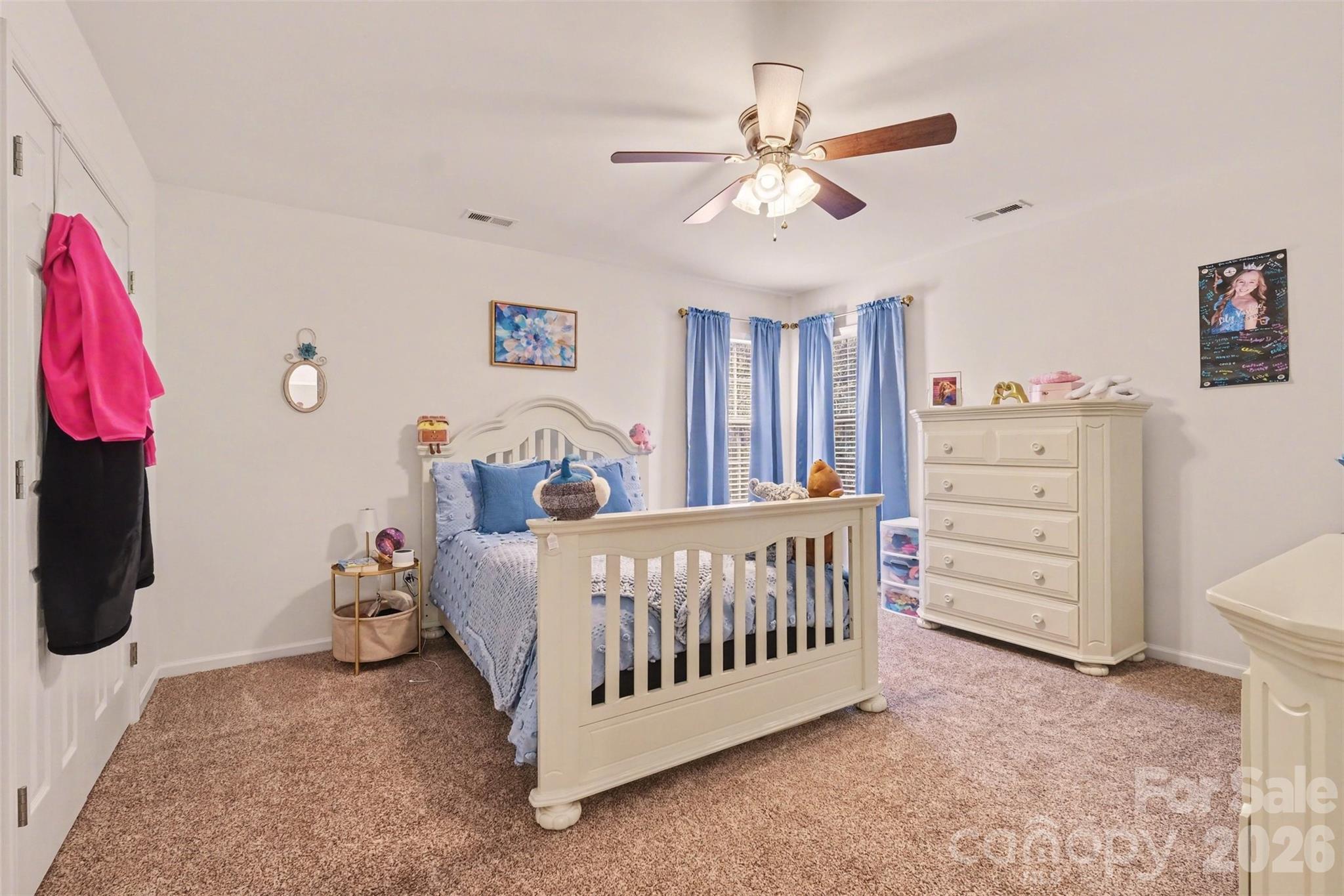 523 Whitehead Court Fort Mill, SC 29708 - Photo 33 of 48 a view of a bedroom with baby crib and furniture