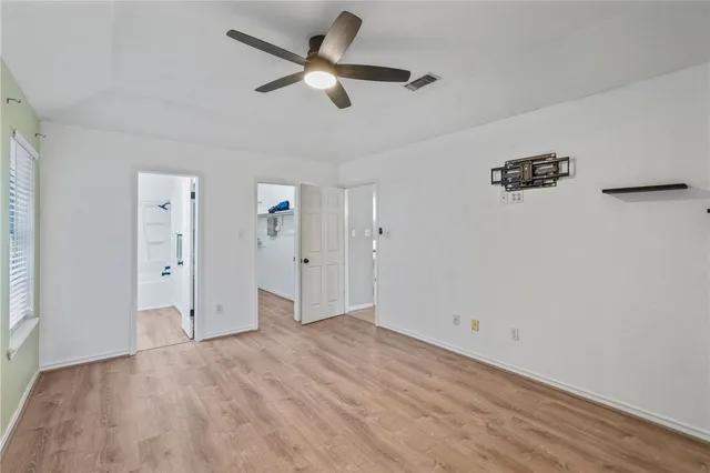 wooden floor in an empty room