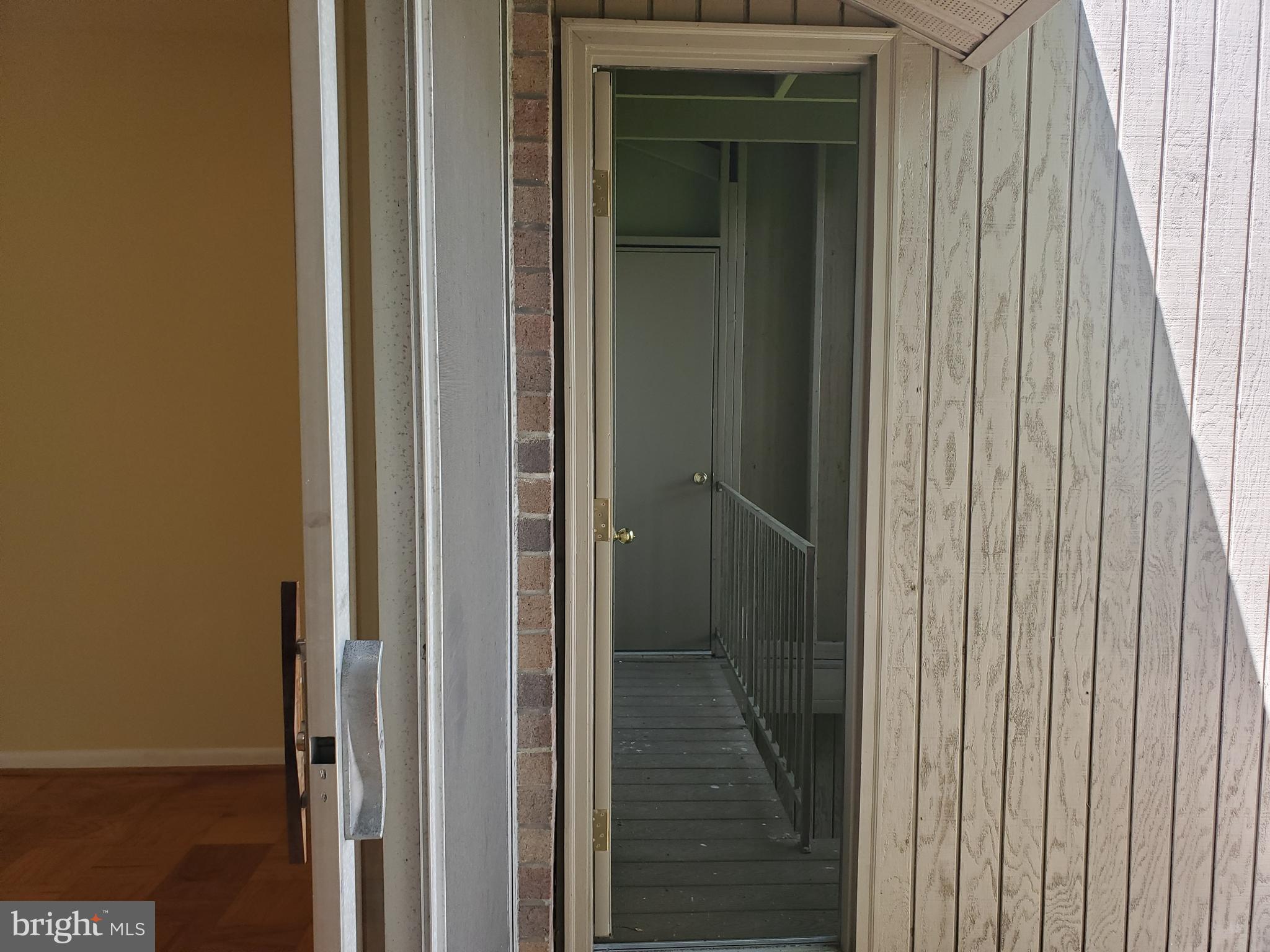 117 Cross Keys Road, Unit R117F Baltimore, MD 21210 - Photo 31 of 34 Fire Exit off Rear Balcony