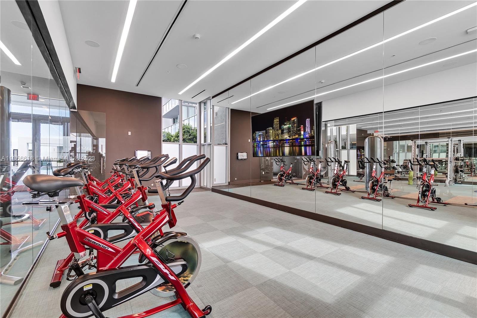 3900 Biscayne Boulevard, Unit S320 Miami, FL 33137 - Photo 32 of 42 a view of a room with gym equipment