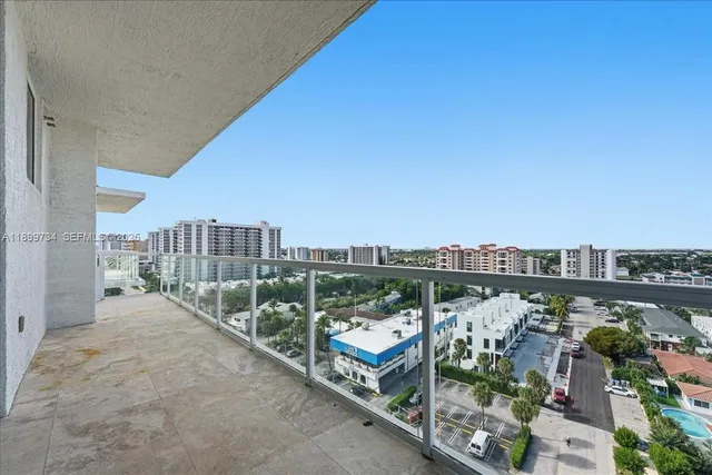 a view of a pathway both side of building