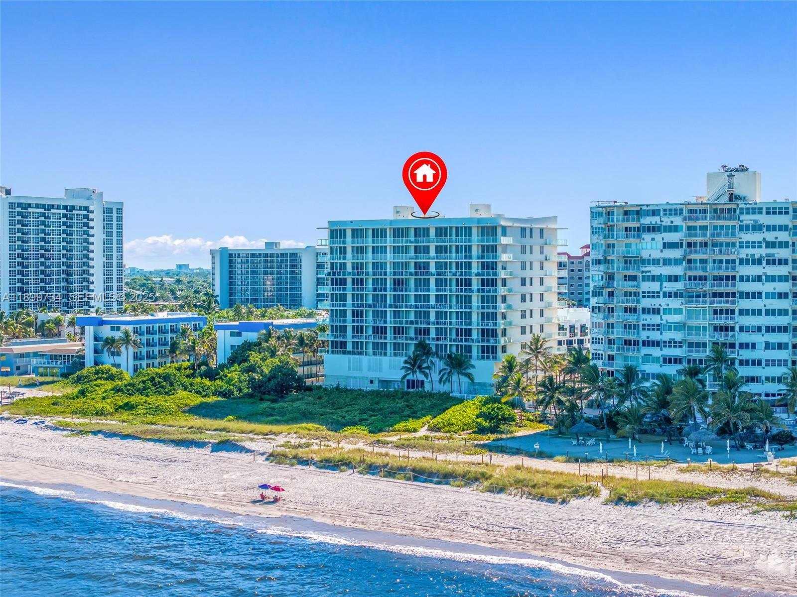 704 North Ocean Boulevard, Unit 1002 Pompano Beach, FL 33062 - Photo 50 of 57 a view of a city