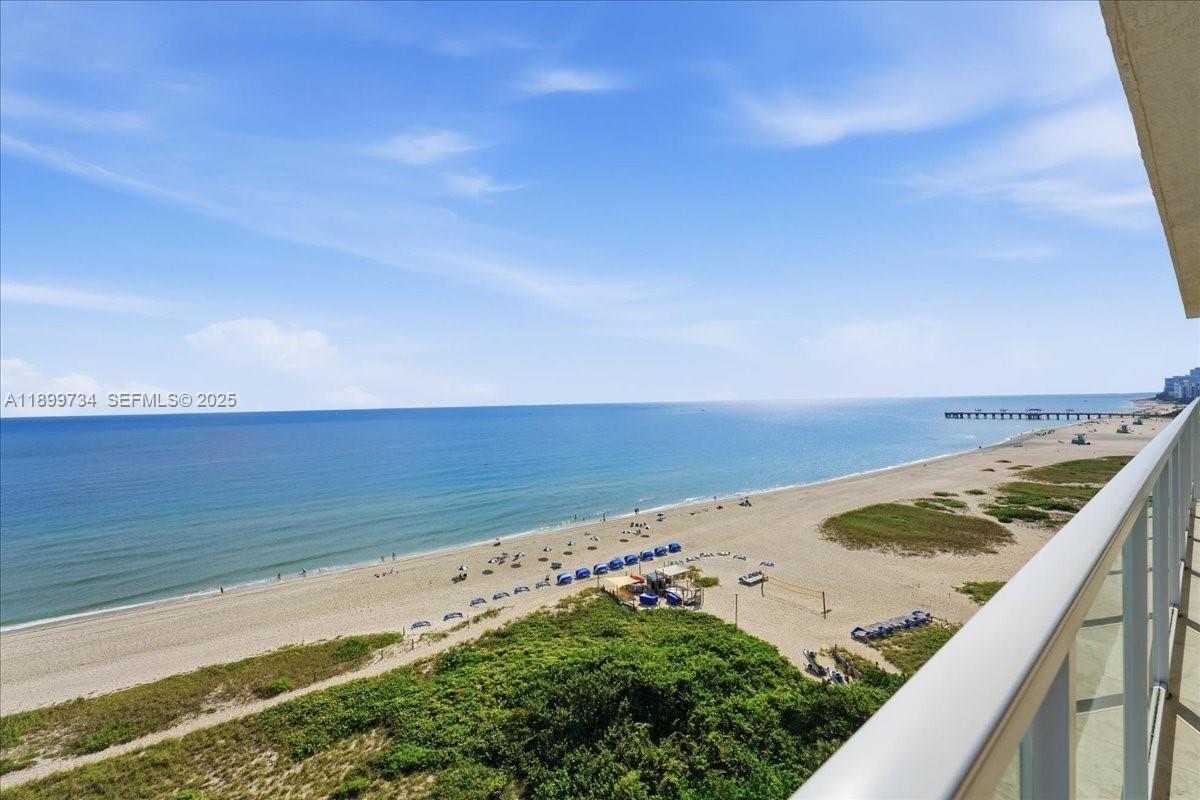 704 North Ocean Boulevard, Unit 1002 Pompano Beach, FL 33062 - Photo 8 of 57 a view of beach and ocean