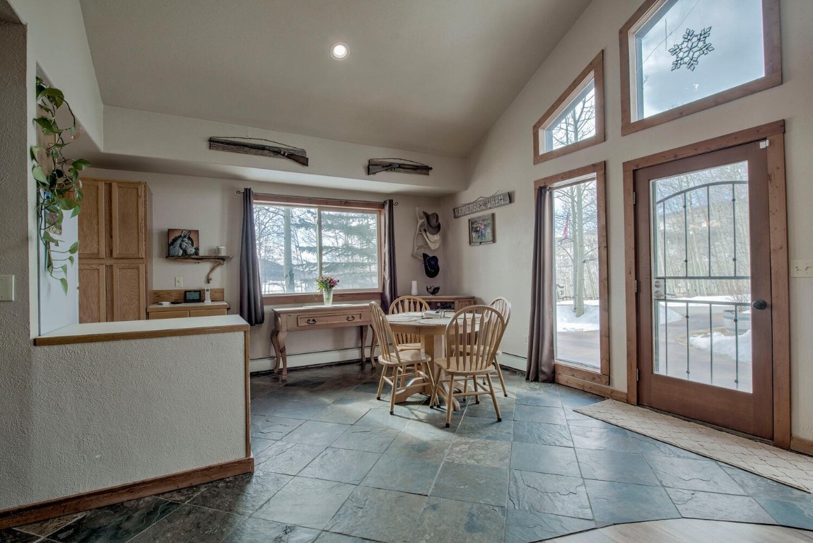 1462 Sheep Ridge Road Fairplay, CO 80440 - Photo 14 of 48 a dining room with furniture and window
