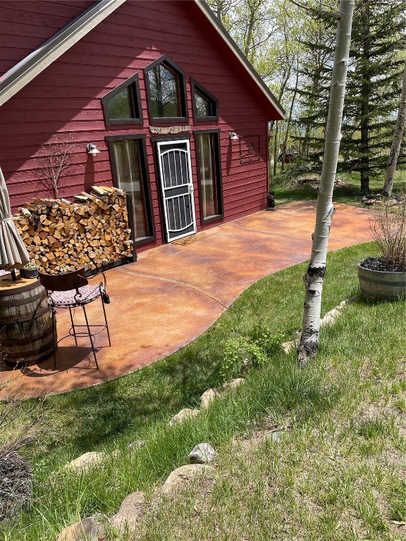 1462 Sheep Ridge Road Fairplay, CO 80440 - Photo 2 of 48 a view of a house with backyard and sitting area