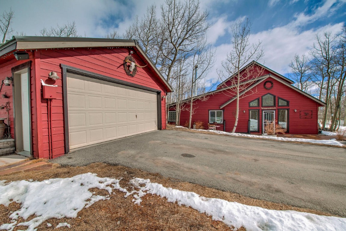 1462 Sheep Ridge Road Fairplay, CO 80440 - Photo 39 of 48 a view of a house with a street