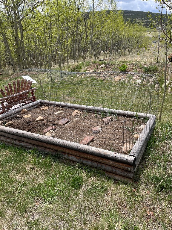 1462 Sheep Ridge Road Fairplay, CO 80440 - Photo 45 of 48 a view of a yard with wooden fence