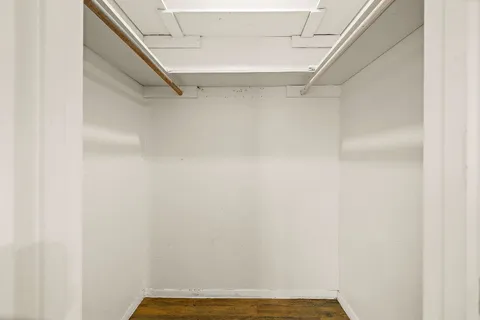 a view of walk in closet