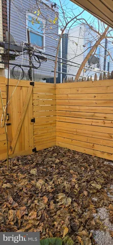 a view of a street with an empty space