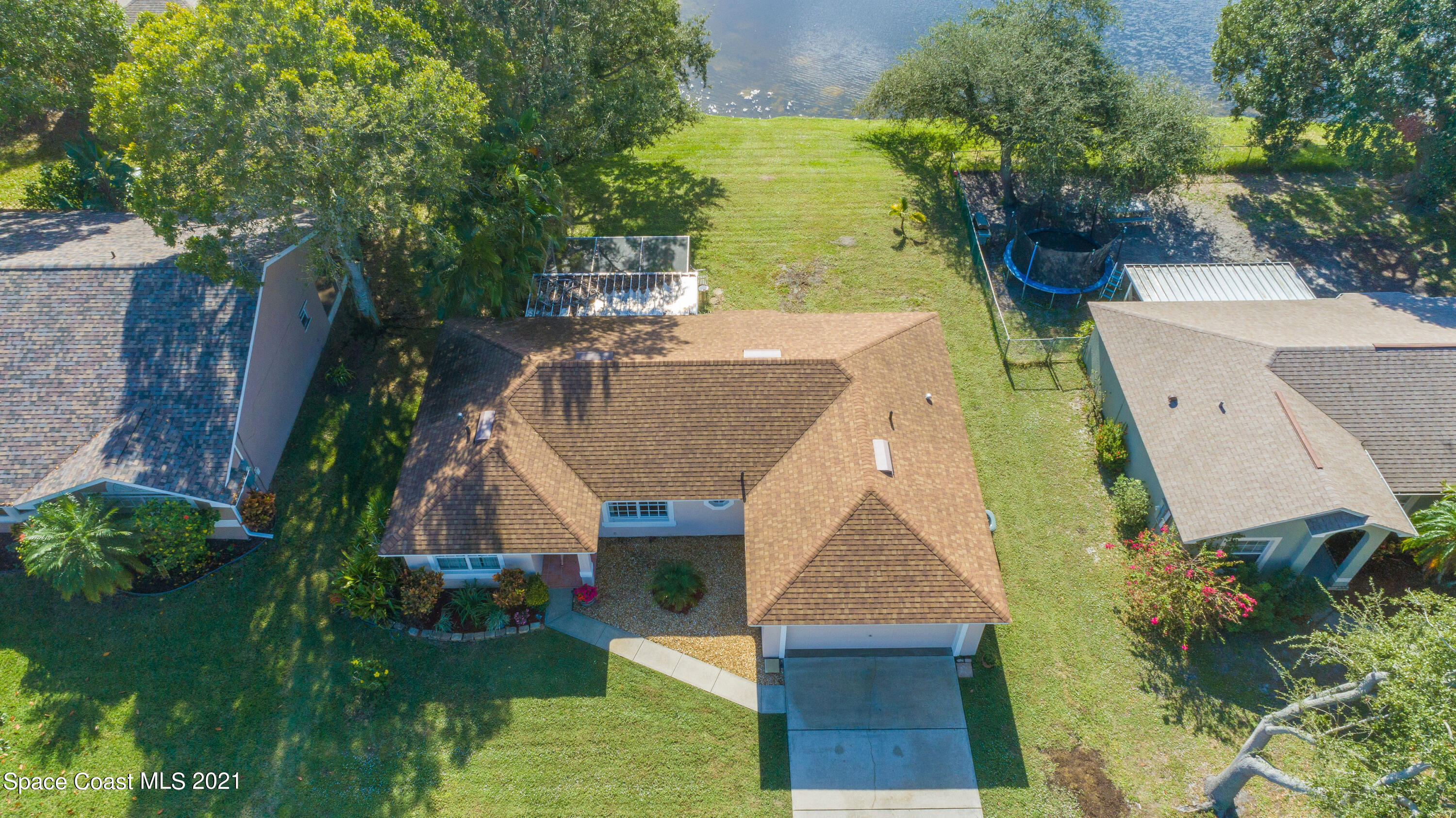 265 Oak Lake Road Melbourne, FL 32901 - Photo 21 of 25 an aerial view of a house