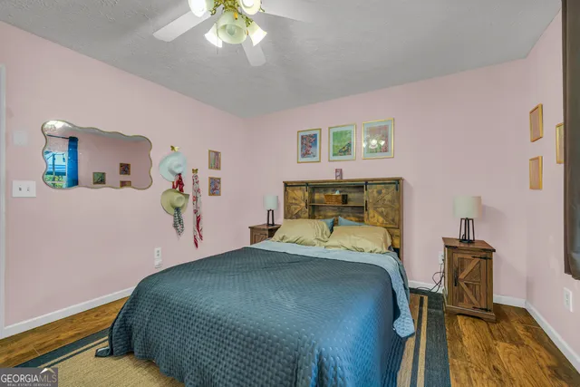 a bathroom with a tub