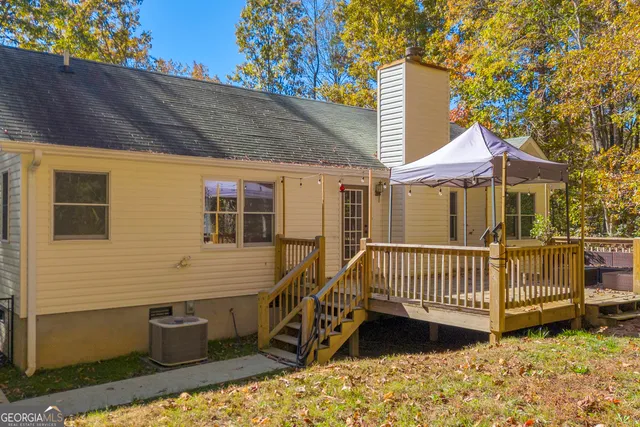 a view of mountains and utility