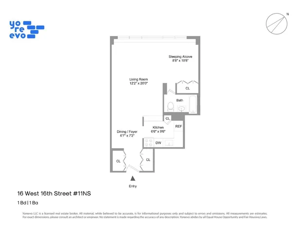 $739,000 | 16 West 16th Street, Unit 11NS | Flatiron
