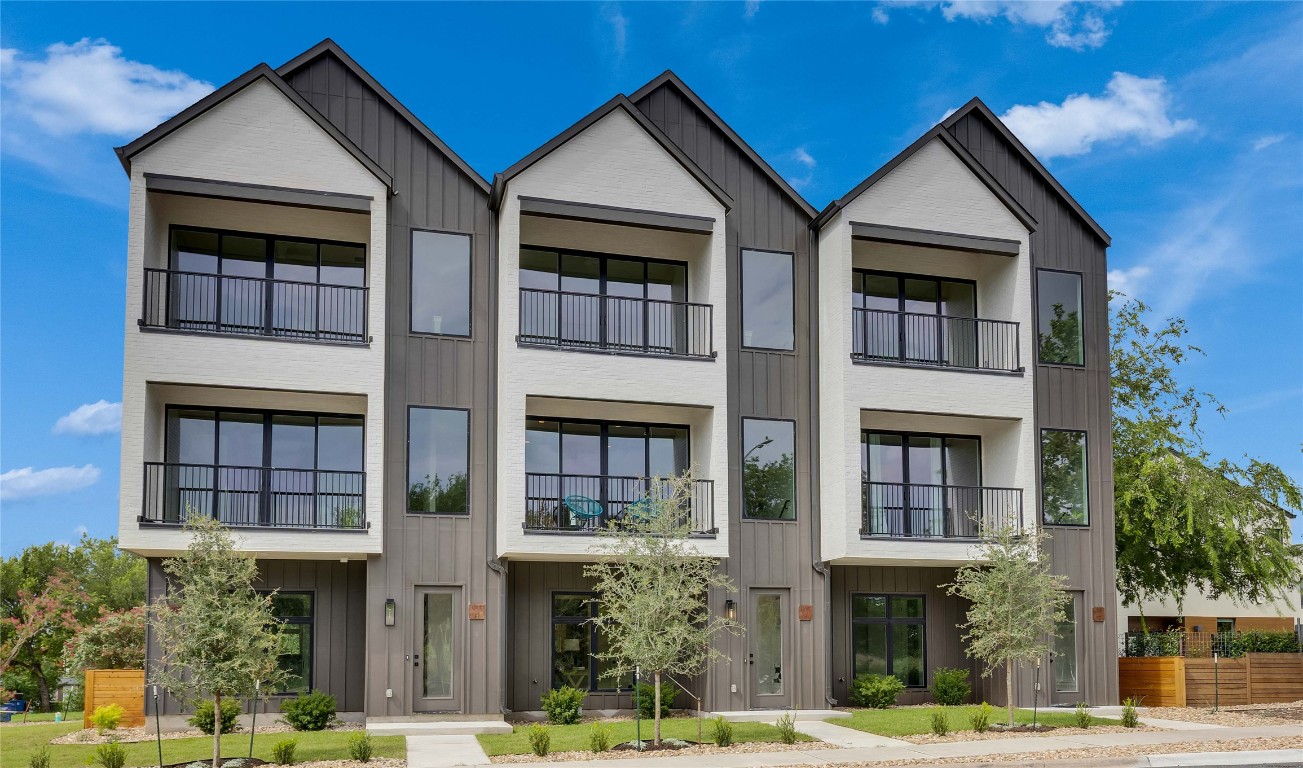 1937 East 38th 1/2 Street, Unit B Austin, TX 78723 - Photo 22 of 23 a front view of residential houses