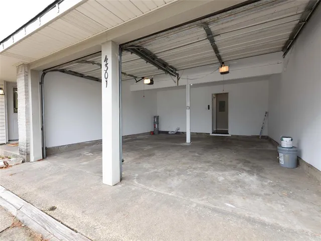 a view of a storage & utility room