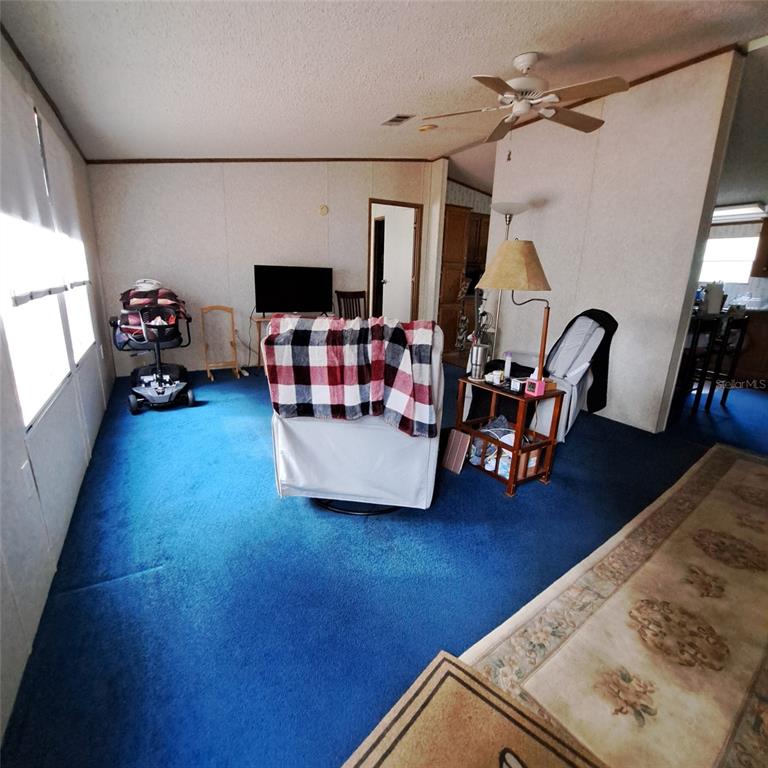 2804 Southwest 67th Lane Bushnell, FL 33513 - Photo 39 of 48 a living room with furniture and a flat screen tv