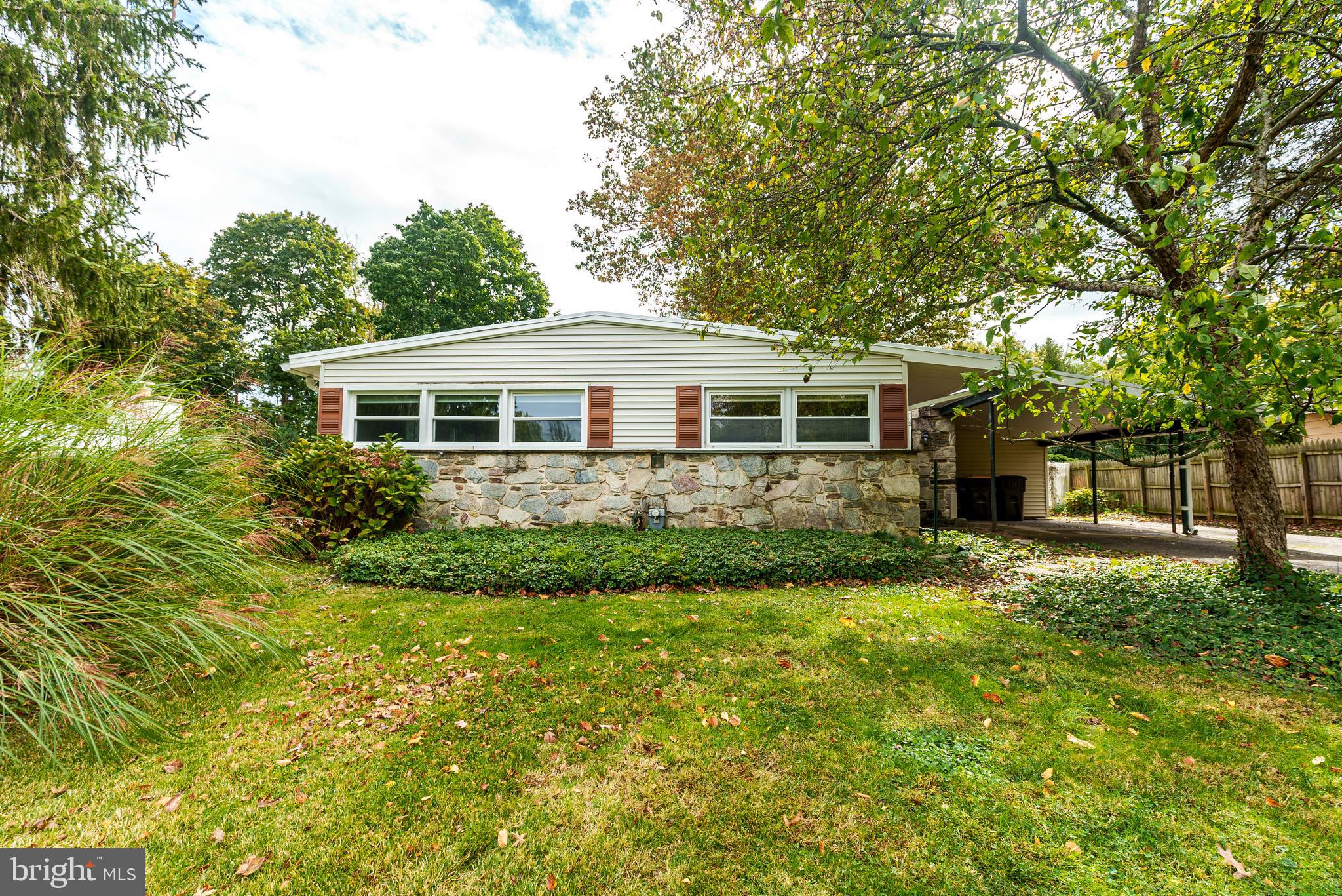 548 Paddock Road Ambler, PA 19002 - Photo 1 of 15 a house view with a garden space