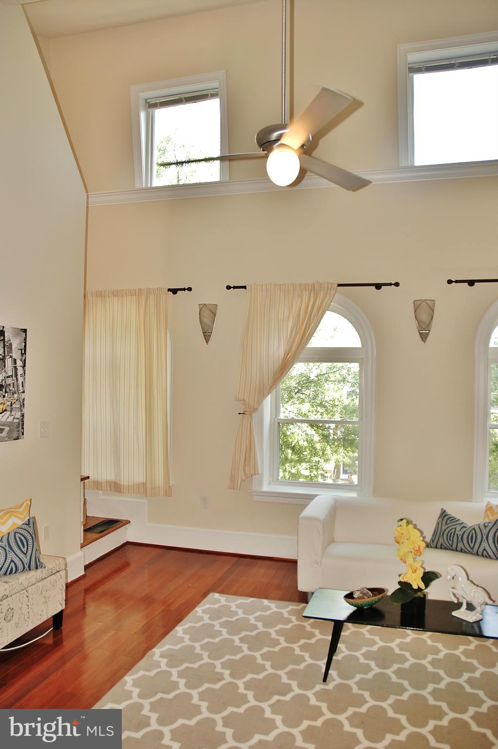 Living Room - Stairs to Loft/Deck