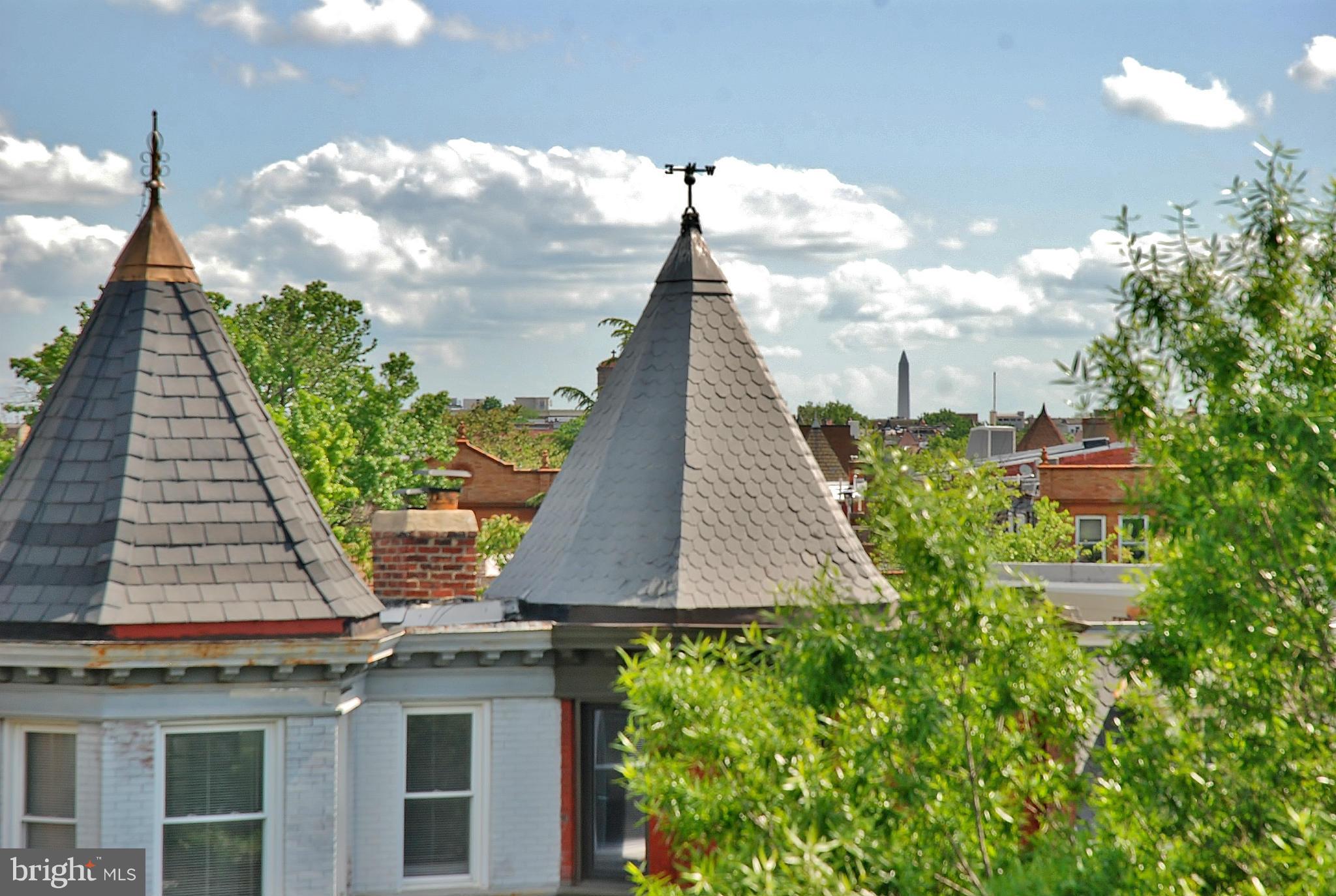1217 Park Road Northwest Washington, DC 20010 - Photo 22 of 30 View of Washington Monument from Rooftop Deck