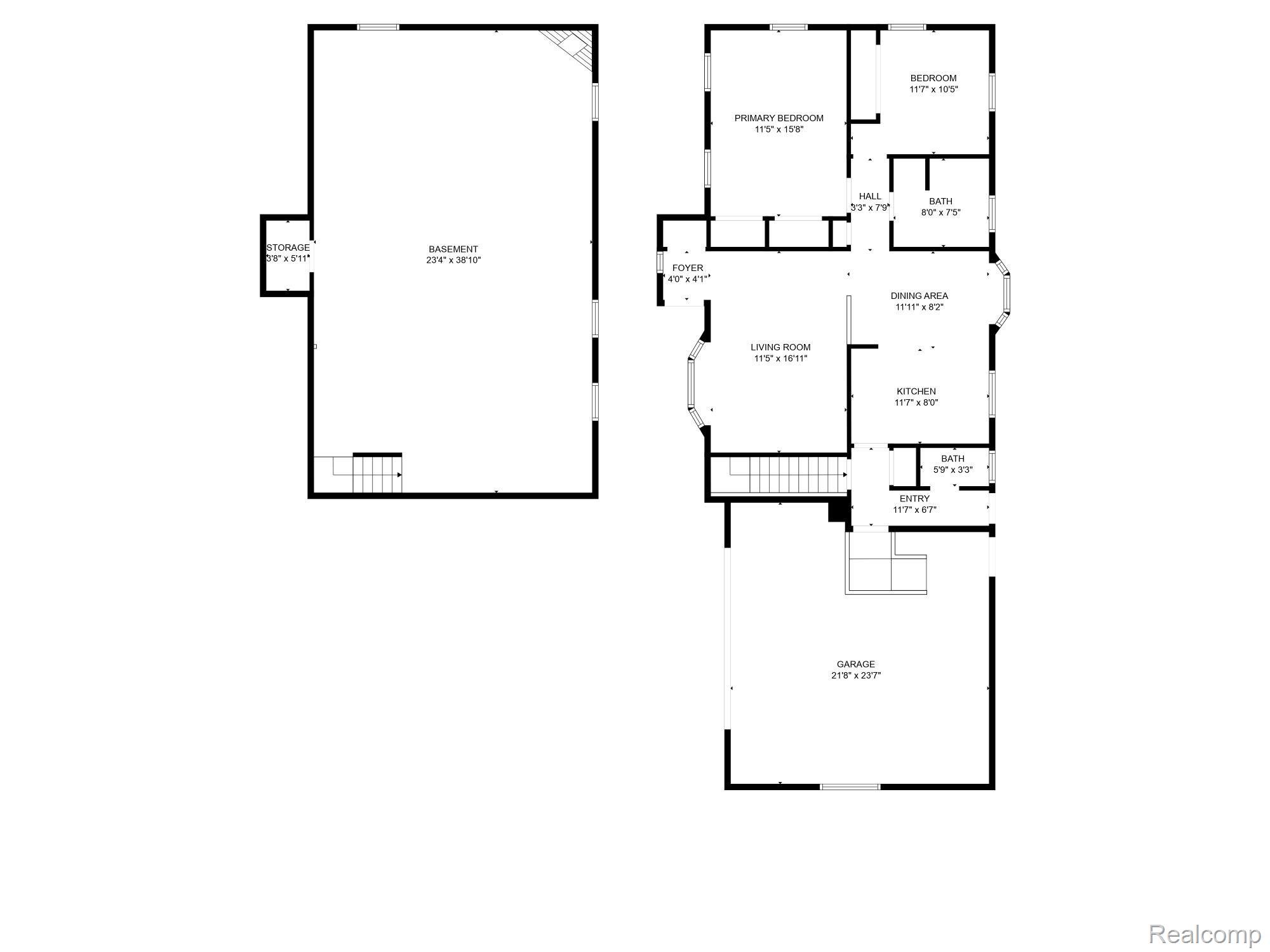 3024 Potter Road Wixom, MI 48393 - Photo 28 of 28 Combined Floor Plans