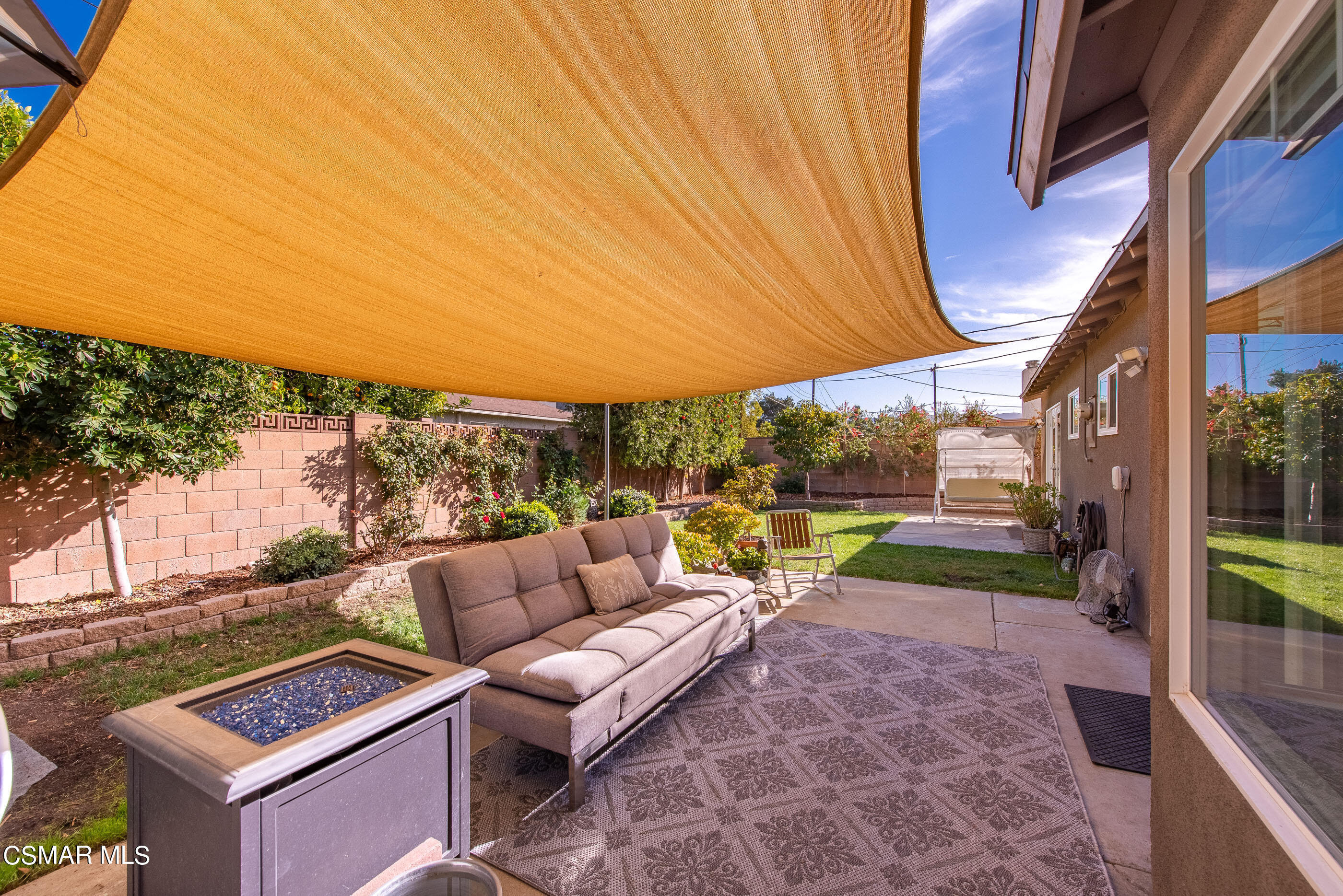 2066 Hurles Avenue Simi Valley, CA 93063 - Photo 34 of 50 a view of an outdoor sitting area with furniture and garden
