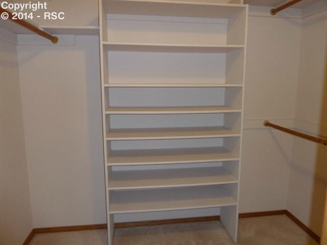 7625 Julynn Road Colorado Springs, CO 80919 - Photo 13 of 34 Walk in master bedroom closet