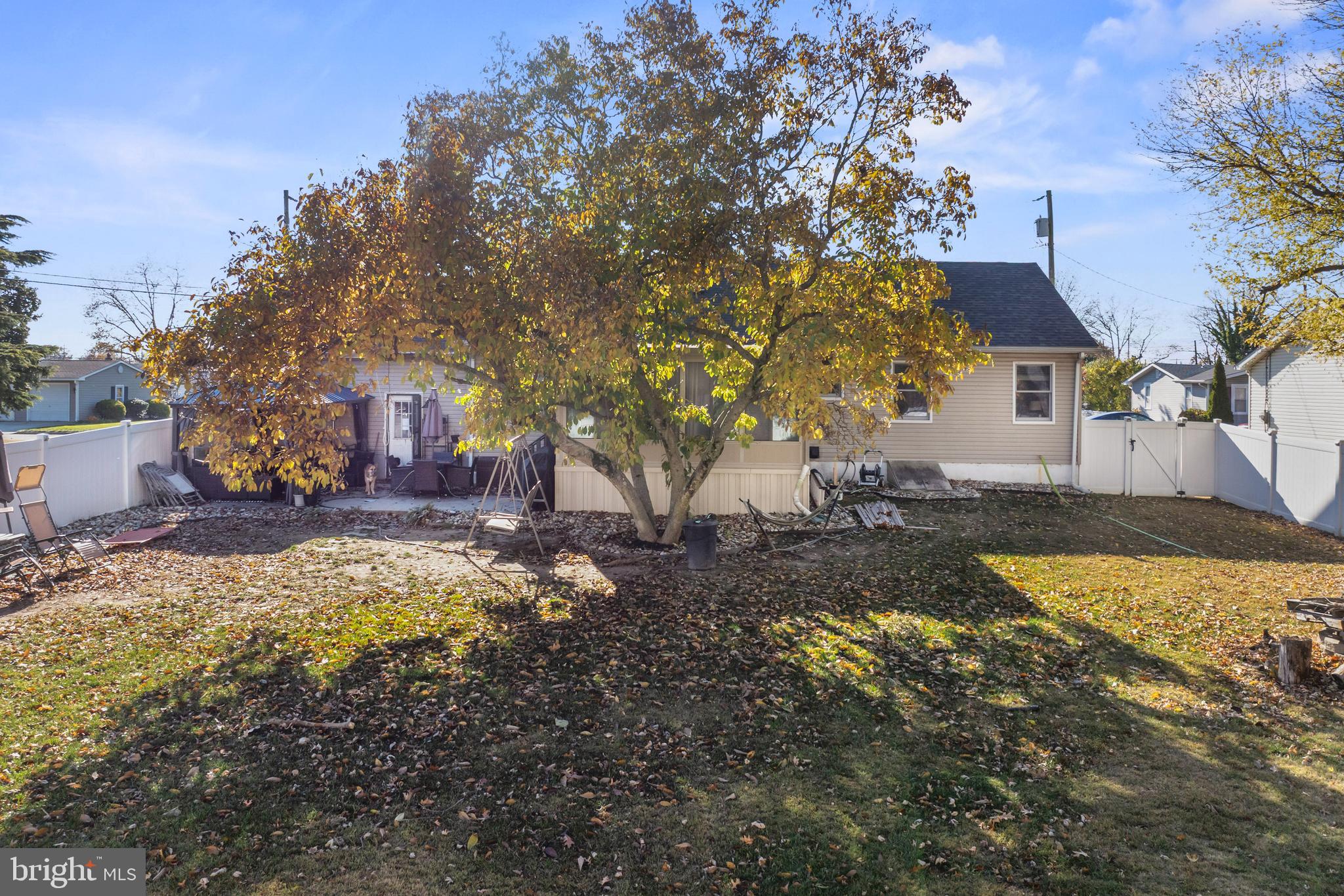 311 Tyler Avenue Carneys Point, NJ 08069 - Photo 25 of 29 a view of a yard with plants and trees