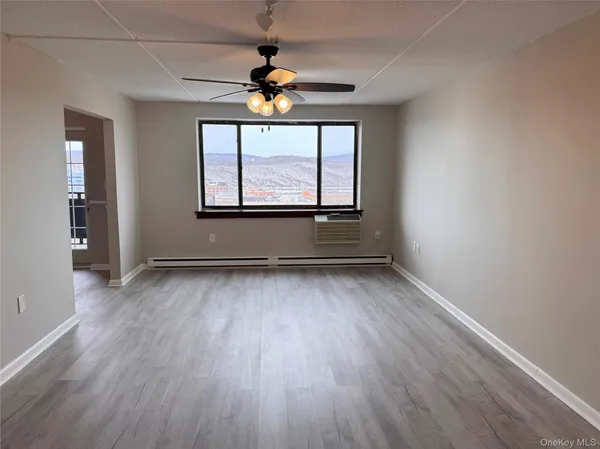 wooden floor in an empty room