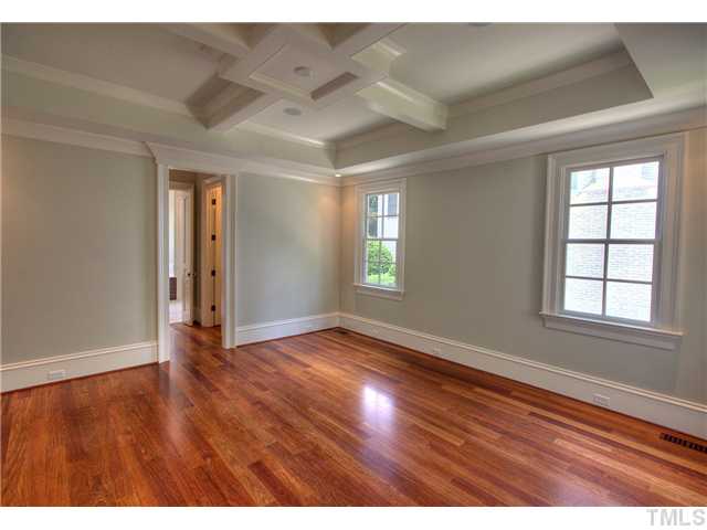 924 Cowper Drive Raleigh, NC 27608 - Photo 7 of 12 Master bedroom with three walk-in closets