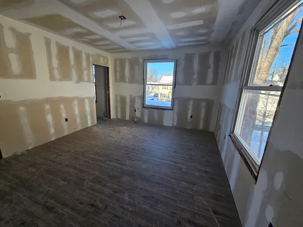 a view of an entryway door