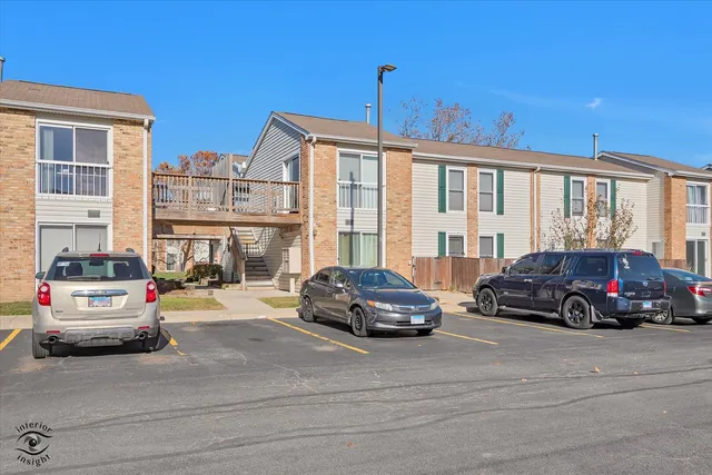 a car parked in front of a house