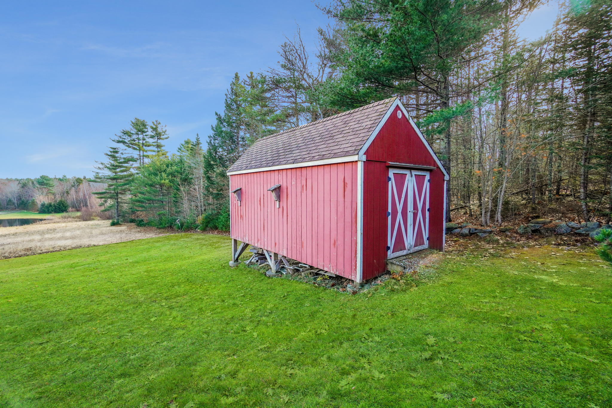 1133 Highway 32 Round Pond, ME 04564 - Photo 8 of 38 Large shed/barn