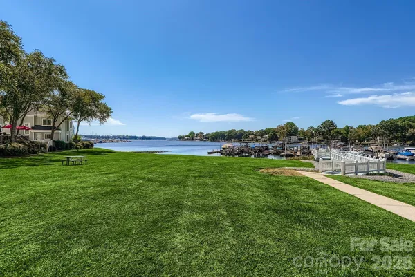a view of an outdoor space and a yard