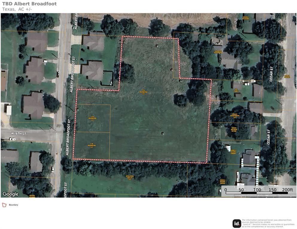 Tbd Albert Broadfoot Street Bonham, TX 75418 - Photo 1 of 7 an aerial view of a house
