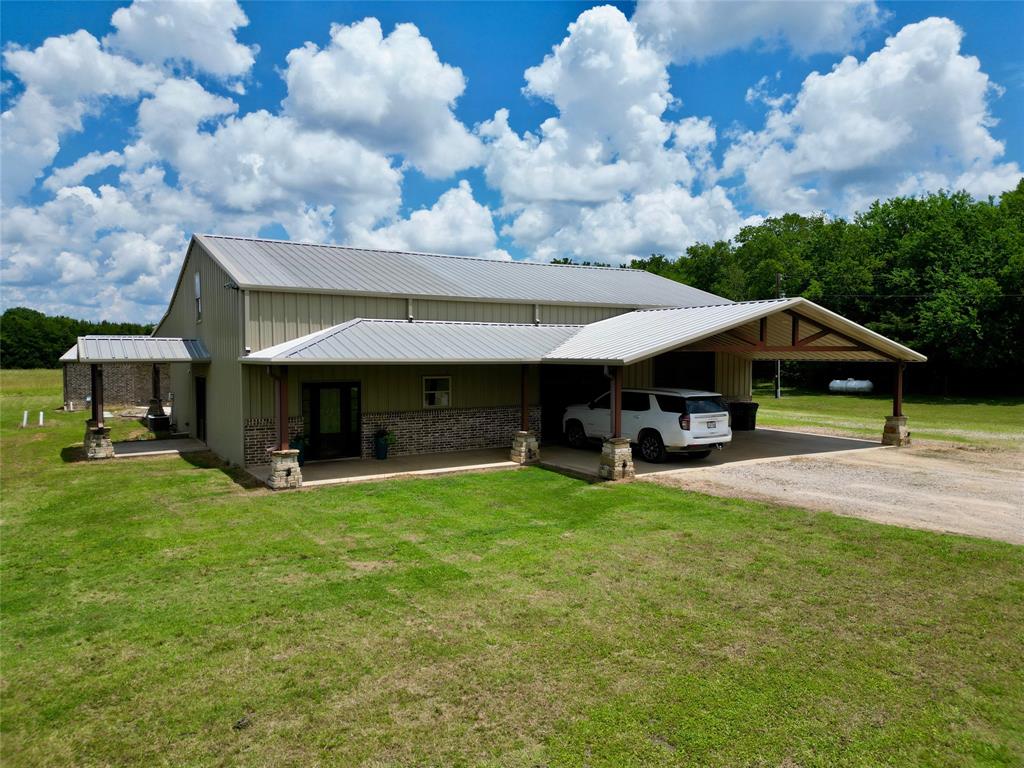 1524 County Road Sumner, TX 75486 - Photo 3 of 35 Front of property with 40x40 shop under roof,