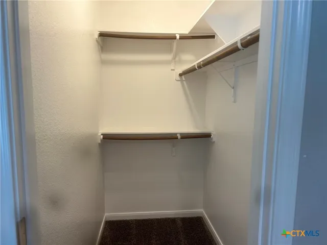 a view of walk in closet