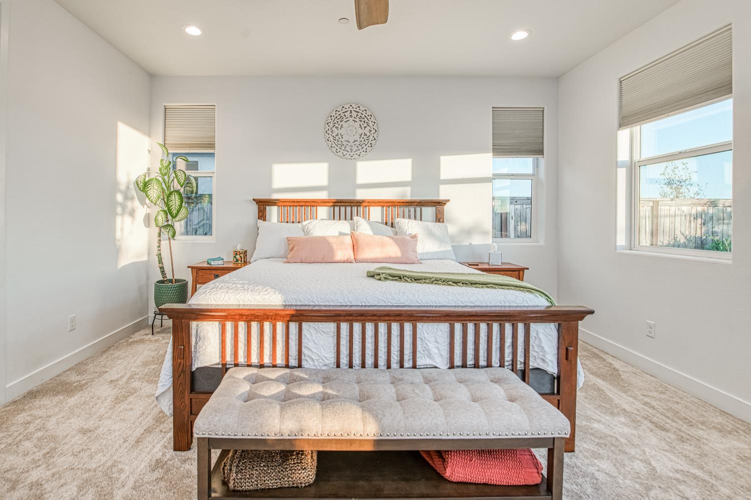 4534 Hillside Road Madera, CA 93636 - Photo 43 of 92 a bedroom with a bed and window