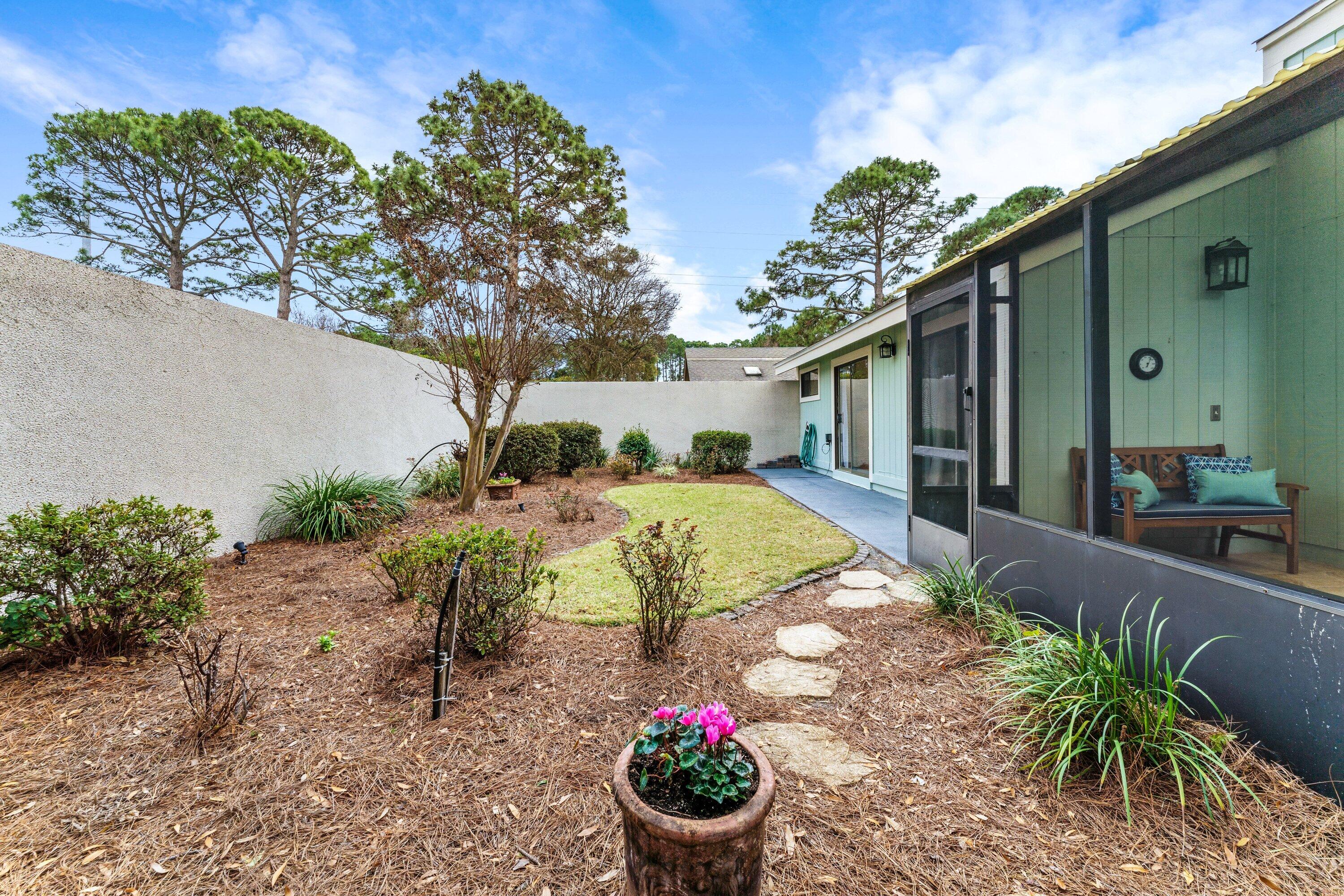 498 Linkside Drive Miramar Beach, FL 32550 - Photo 31 of 41 Private and fenced backyard