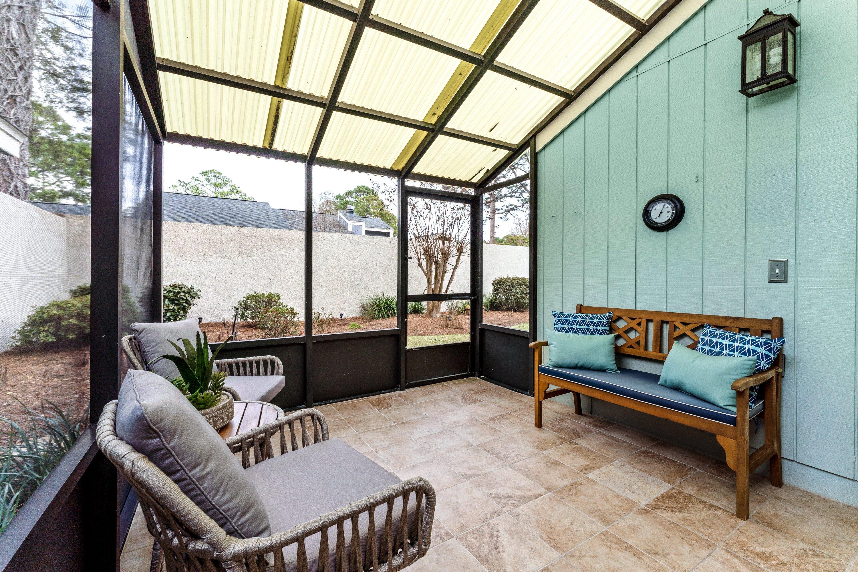 498 Linkside Drive Miramar Beach, FL 32550 - Photo 34 of 41 Screen door to back yard