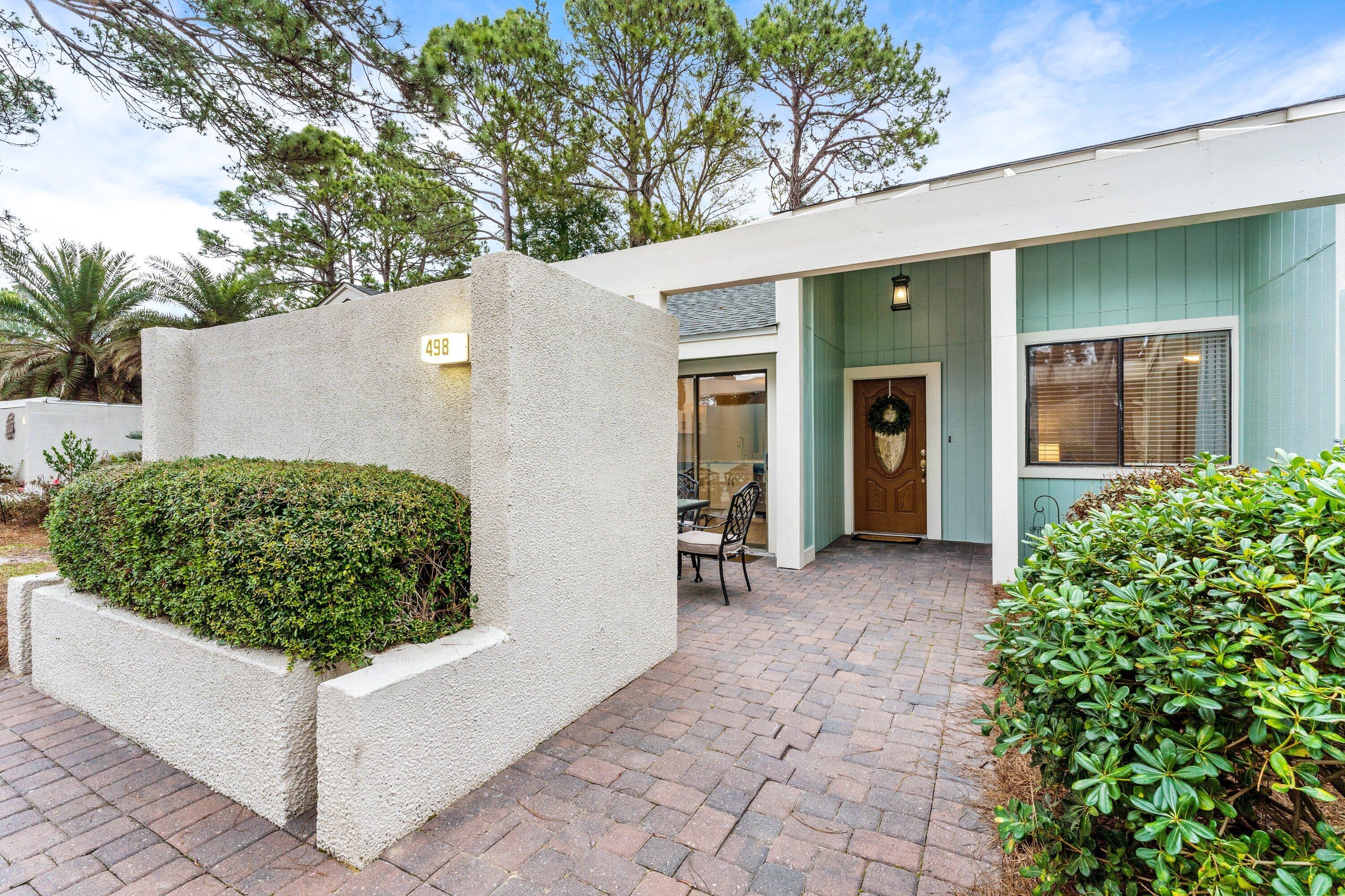 498 Linkside Drive Miramar Beach, FL 32550 - Photo 10 of 41 Expansive paver driveway