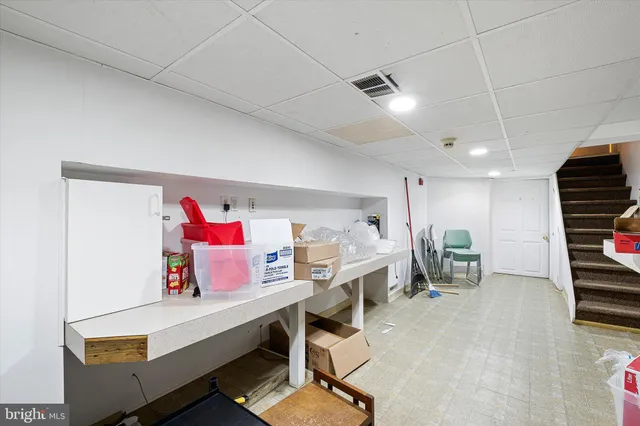 a front view of a house with patio