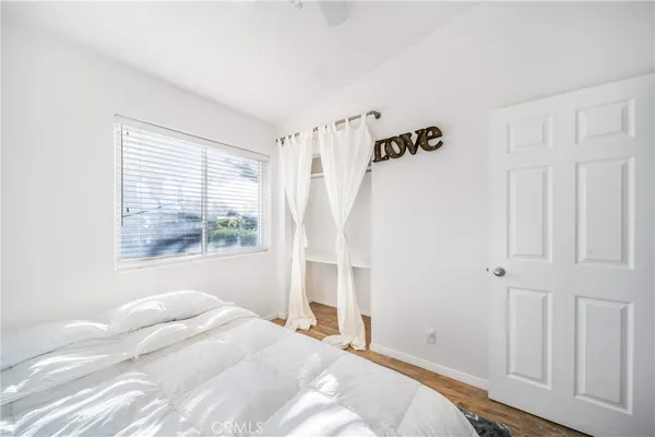 a view of a swimming pool with a yard