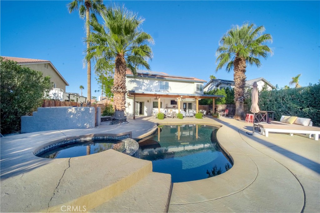 68845 Durango Road Cathedral City, CA 92234 - Photo 70 of 75 a view of a swimming pool with a patio