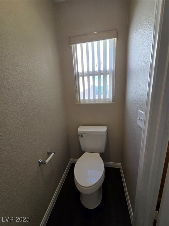 5508 Knotting Pass Las Vegas, NV 89131 - Photo 27 of 45 Bathroom with a textured wall and wood finished floors