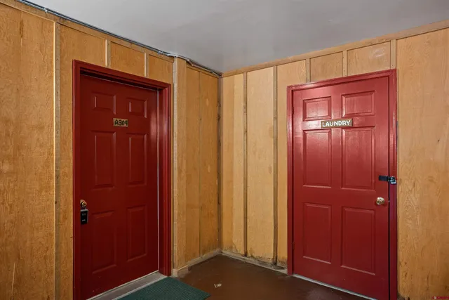 wooden floor and windows in a room